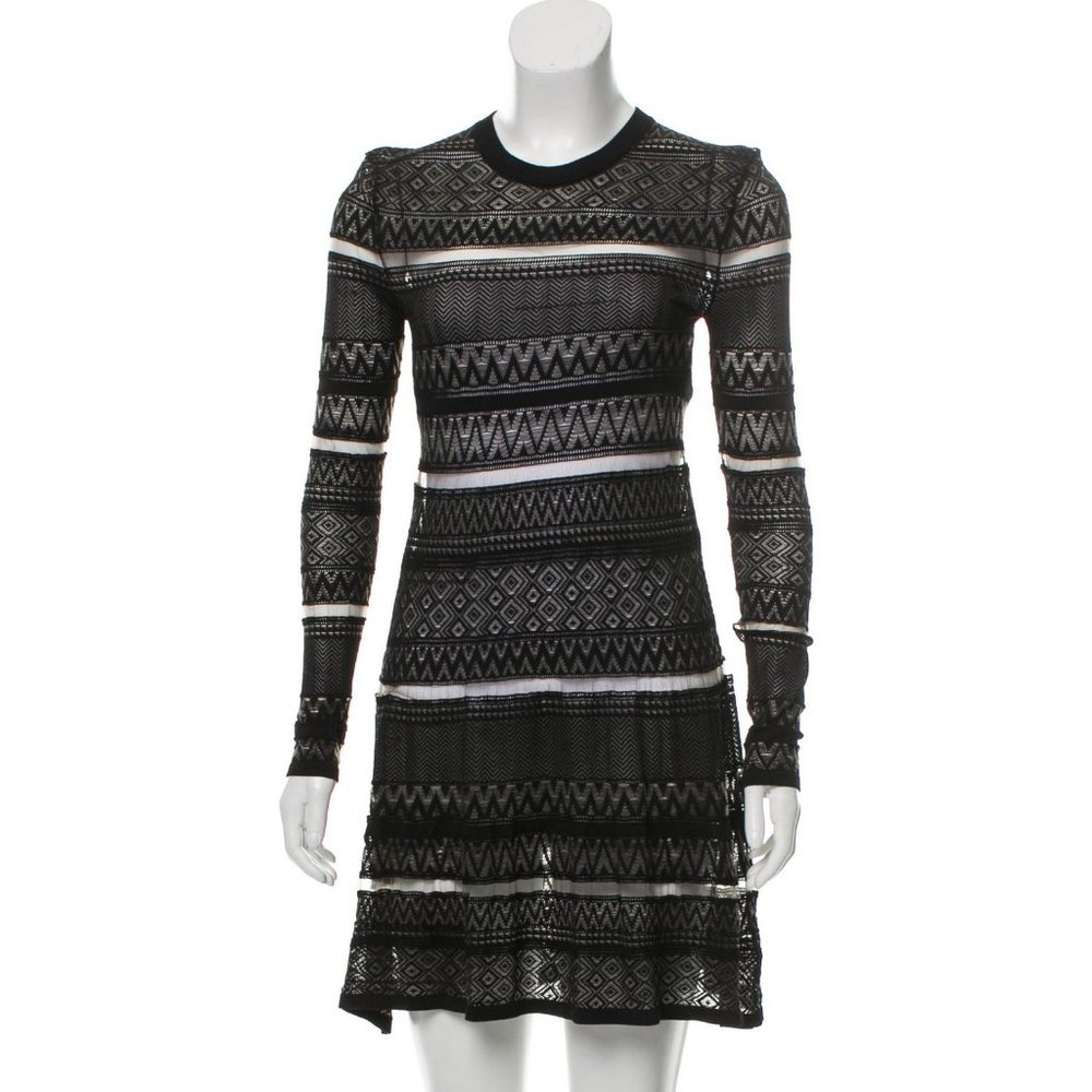 Mcq Alexander McQueen Sheer Dress S - Picture 3 of 6